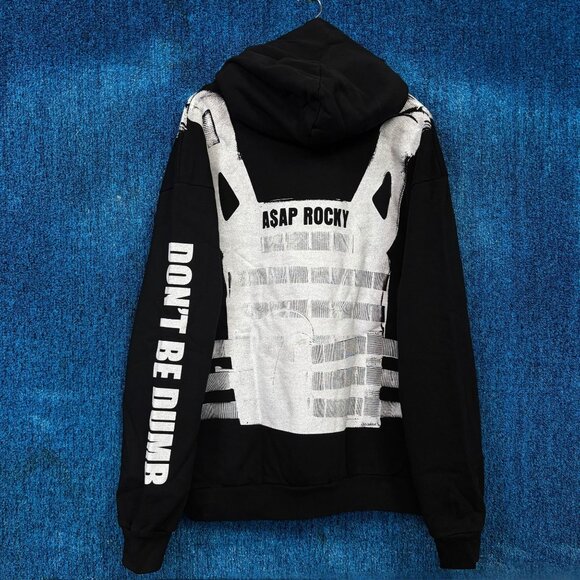 ASAP Rocky x AWGE American Sabotage Dont Be Dumb Hoodie XL - Picture 3 of 4
